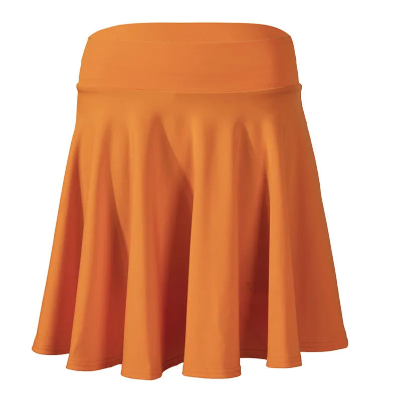 2025 Flared Skirts Women's Basic Shorts Skirt Fashion Versatile Black Casual Mini Skater Medium Pleated Fluffy Skirt Plus Size - Matrix-studios.com