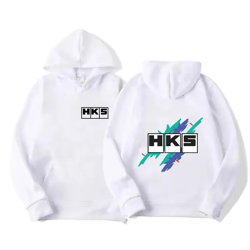 Japan JDM Modified Car HKS ENDLESS Hoodie Women Men Printed Hoodie Loose Casual Hoody Sweatshirt Unisex Long Sleeve Pullover - Matrix Studios