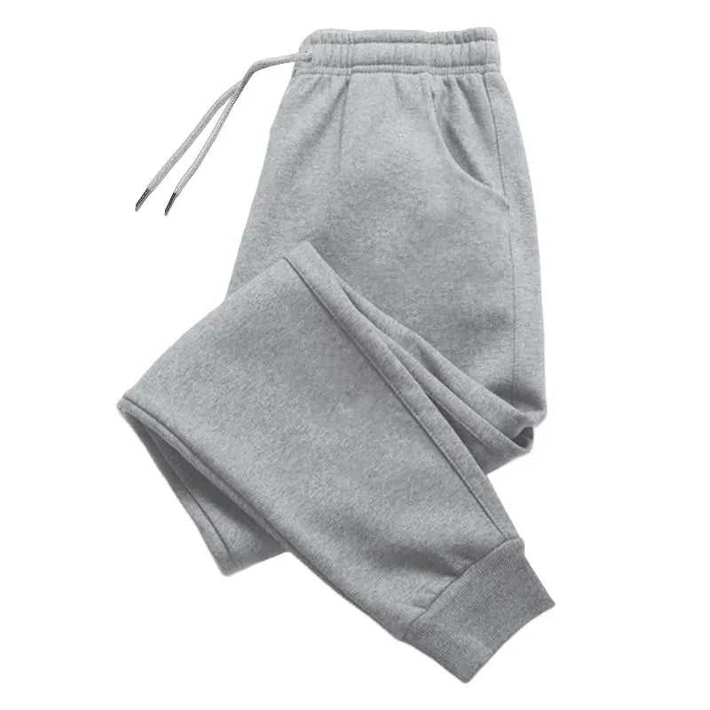 Women Men No Printed Long Pants Women Casual Loose Fashion Outdoor Fitness Jogging Drawstring Sweatpants Daily Sweatpants - Matrix-studios.com