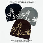 Warm Personal Fashion Street Beanies Outdoor Versatile Skateboard Sports ins New Men Women Niche Jacquard Hikers Knitted Hats