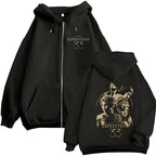 Game Esquie Clair Obscur Expedition 33 Jacket Hoody Unisex Vintage Oversized Zip Up Sweatshirt High Quality Fleece Zipper Hoodie - Matrix Studios