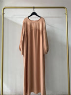 Eid Plain Modest Khimar Abaya Dubai 2024 Muslim Islam Arabic Palestine Abayas For Women Kaftan Dress Caftan Robe Femme Musulmane - Matrix-studios.com