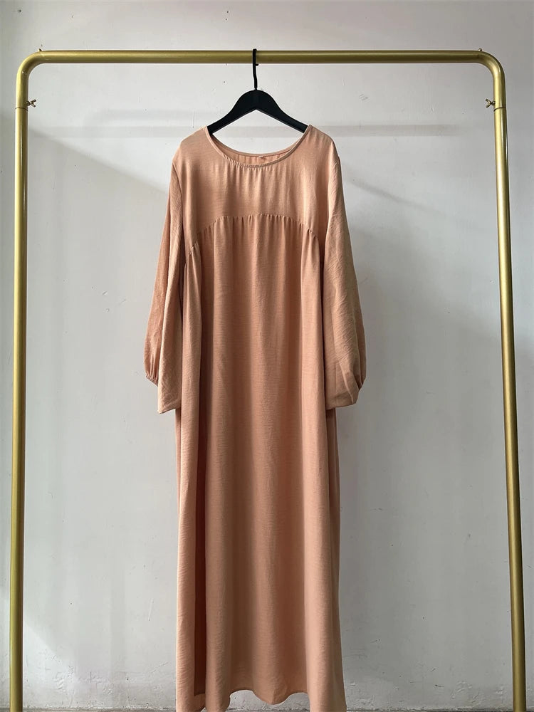 Eid Plain Modest Khimar Abaya Dubai 2024 Muslim Islam Arabic Palestine Abayas For Women Kaftan Dress Caftan Robe Femme Musulmane - Matrix-studios.com