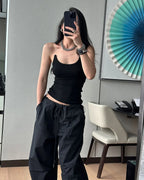 Women Ypro Ribbed Invisible Strap Tank Top Camis Tee - Matrix-studios.com