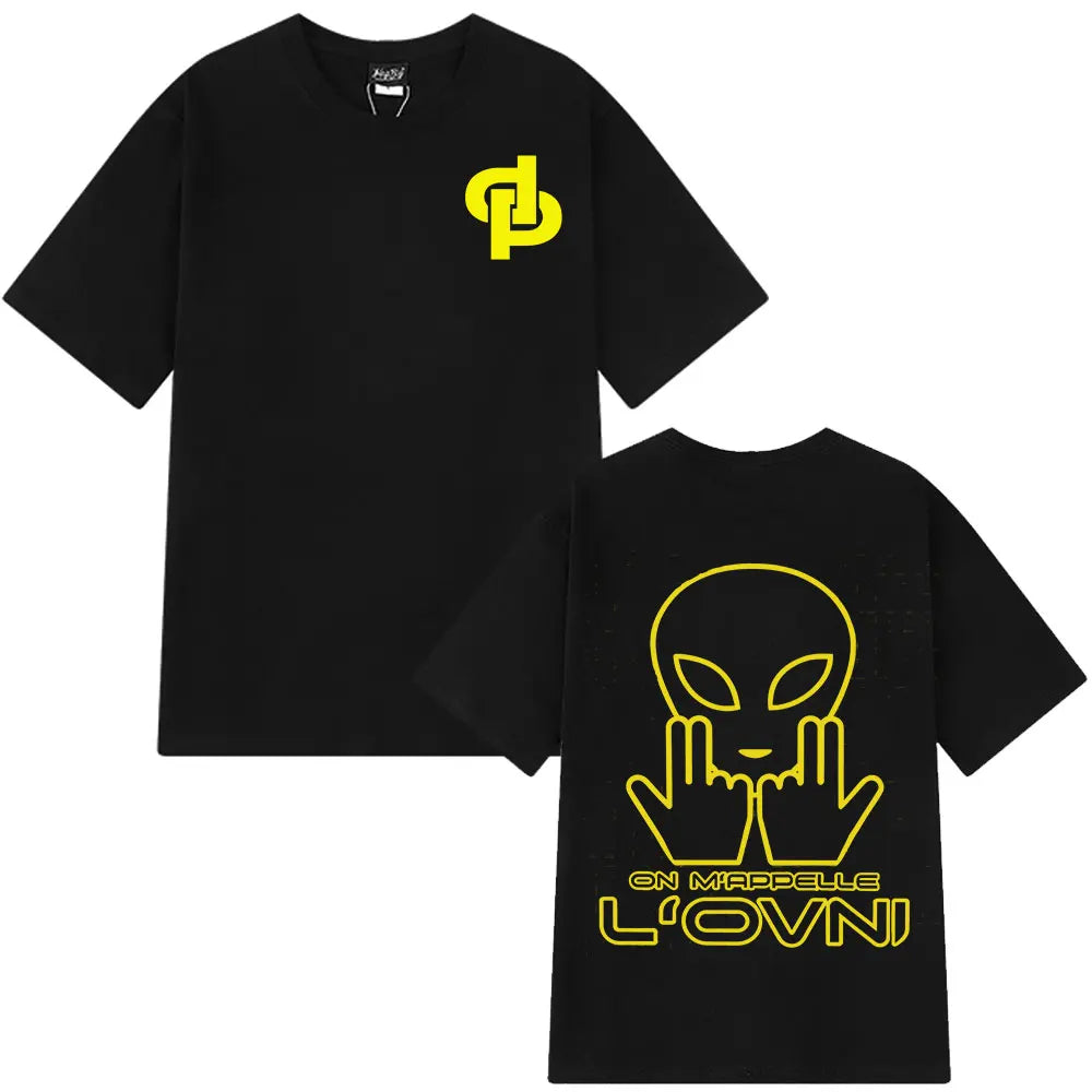 Rapper Jul Graphic Vintage T-shirt Man Woman Fashion Hip-hop T Shirt Summer Short-sleeved  Cotton Oversized Aesthetic T-shirts