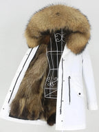 OFTBUY Winter Jacket Women Long Parka Real Fox Fur Coat Natural Raccoon Fur Collar Hood Thick Warm Streetwear Parkas New - Matrix Studios