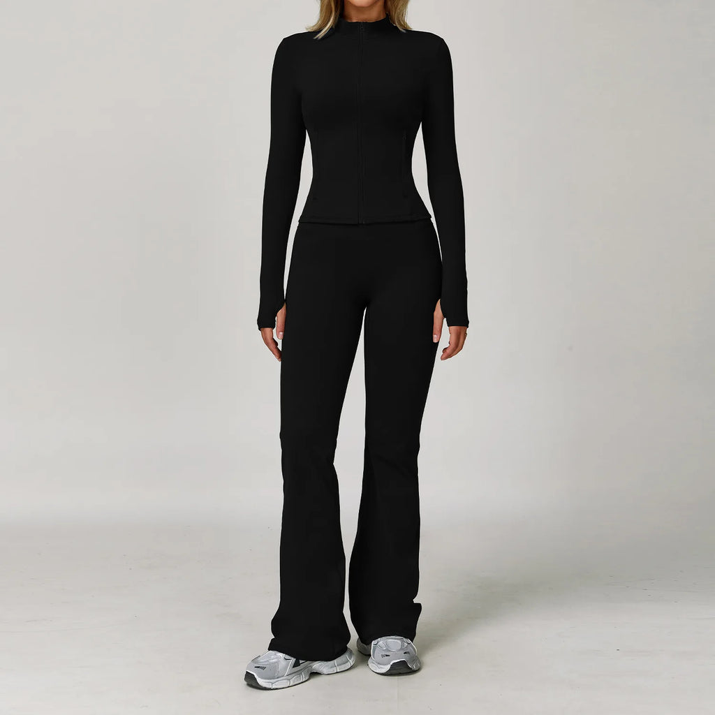 2/3PCS Yoga Suit Sports Set Gym Set Women Tracksuit Running Workout Clothes Long Sleeve Sports Bra Athletic Wear Yoga Clothing - Matrix-studios.com