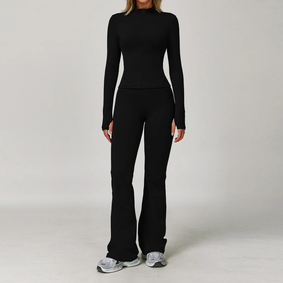 2/3PCS Yoga Suit Sports Set Gym Set Women Tracksuit Running Workout Clothes Long Sleeve Sports Bra Athletic Wear Yoga Clothing - Matrix-studios.com