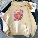 Digital Circus Jax Hoodie Fashion Women Aesthetic Graphic Kawaii Rabbit Hug Balloons Hoodies Unisex Cartoon Pullover Sweatshirts - Matrix Studios