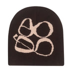 Y2K Letter Knitted Winter Autumn Beanie Cap Men Women Kanye Beanies Gorras Hombre Top Warm Skiing Hat Ear Hats Hip Hop Skullcap - Matrix-studios.com