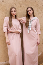 AS SS26 oversize loose T-shirt dress + V neck T-shirt  + skirt  set casual style  woman clothes - Matrix-studios.com