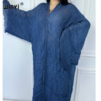 WINYI High Quality Comfortable Women Soft Cardigan Loose Dress Party Boho Maxi Beach Holiday Swimming Cover Ups Africa Kimono - Matrix Studios