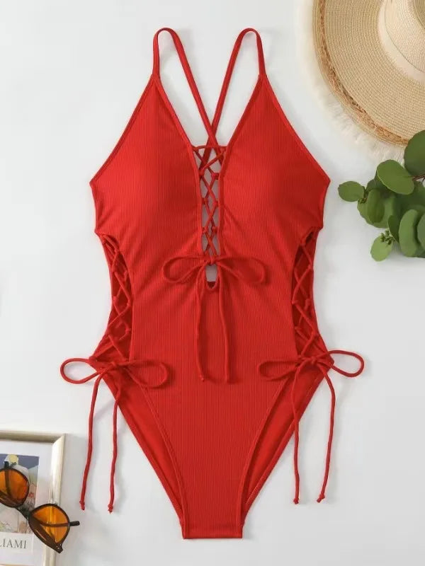 Printed Flower Tankini Set  Girl Swimwear Adjustable Strap Vest Bra Female Flower Shorts Bikini Drawstring Women Beach Set - Matrix-studios.com