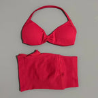 HISTELLO Gym Set 2 Piece Women Strappy Yoga Bra Top Workout Scrunch Shorts Sports Suit Fitness Clothes Seamless Yoga Set - Matrix-studios.com