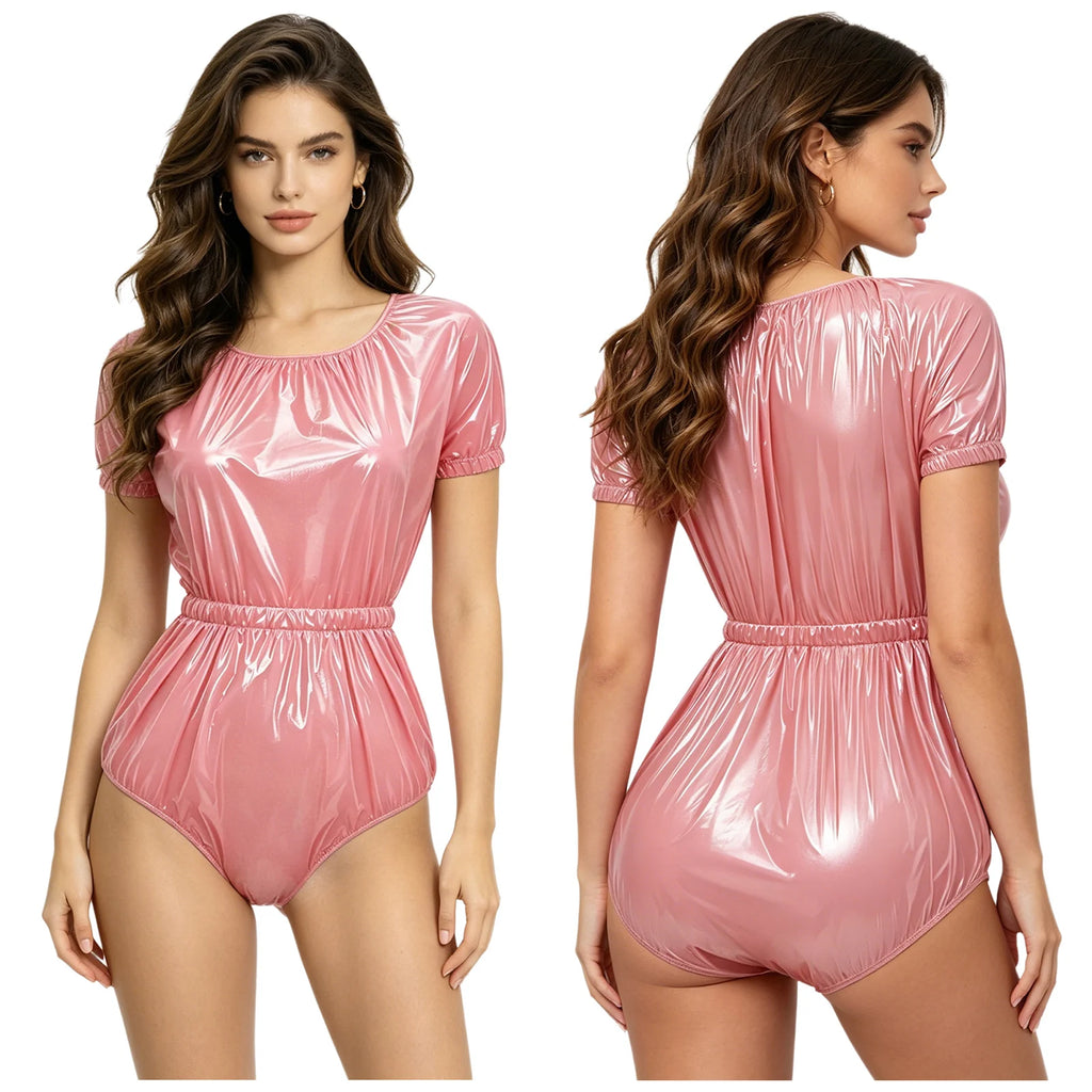 Women Men Washable Diaper Cover Sleeveless Waterproof Bodysuit Swimwear Clubwear Elderly Alzheimer Bedridden Adaptive Clothing - Matrix Studios