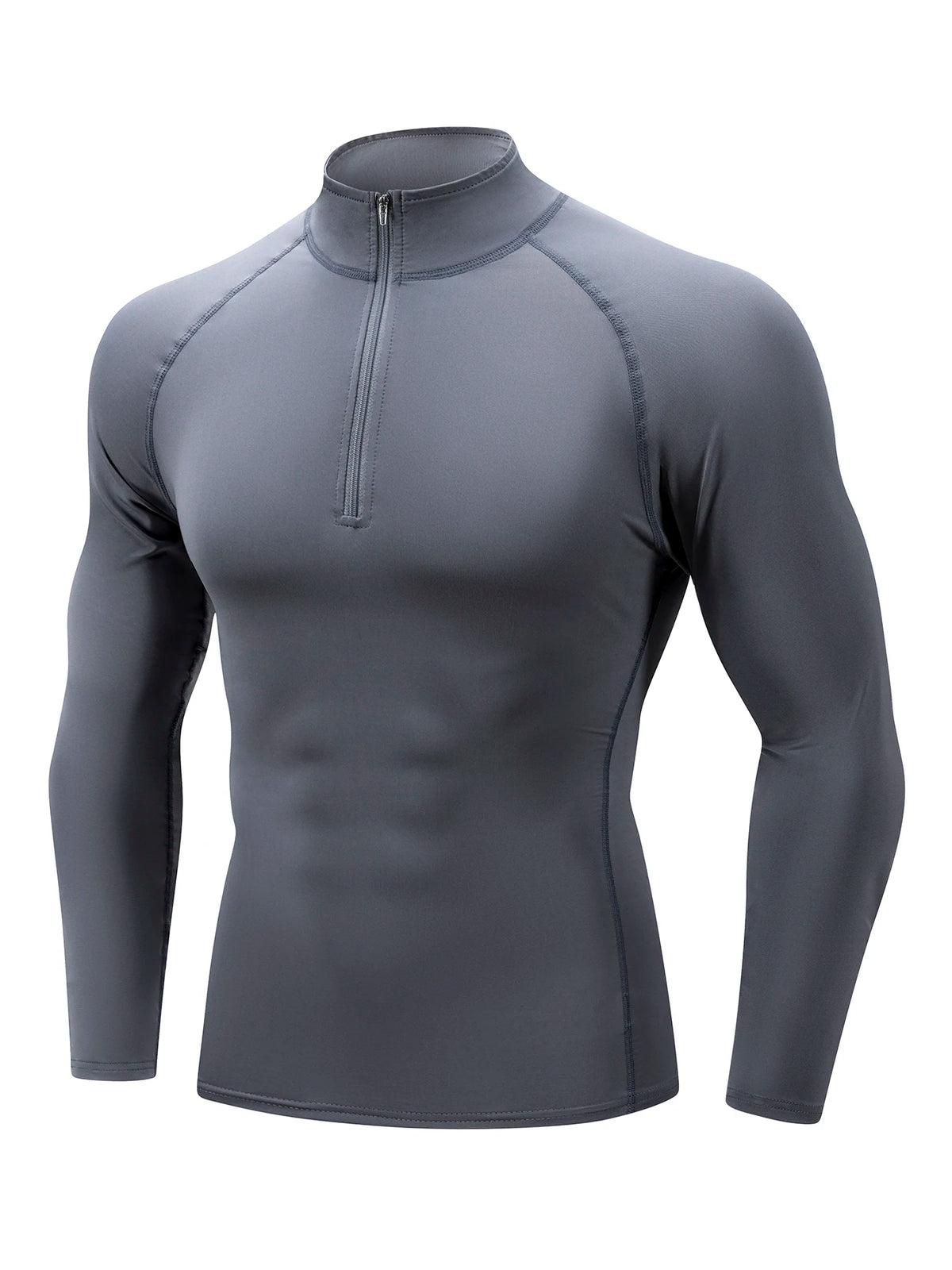 Men's Outdoor Sports Long Sleeve T-shirt Leisure Speed Dry Cycling Fitness Long Sleeve Breathable Elastic Sports Clothing Tops - Matrix Studios