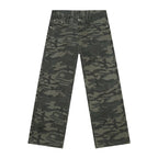PFNW American 2025 New Tide Camouflage Jeans Men's Ins Loose Straight Wide Leg Casual Denim Pants Loose Male Trousers 12C2036 - Matrix Studios