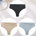 3PCS/Set Women's Panties Sexy Underwear FINETOO Large Size Thong Women Seamless Panties High Waist Girls Thongs M-2XL - Matrix Studios