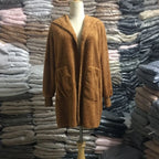 12 Colors Fleece Sweatshirt Long Cardigans Autumn Winter Female Long Sleeve Double Side Wear Flurry Loose Hoodie Coats Outwear - Matrix Studios