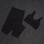 TRY TO BN Gym Sets Woman 2 Piece Sports Bra High Waisted Leggings Fitness Sportswear Women's Tracksuit Yoga Wear Workout Clothes - Matrix-studios.com