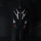 American Retro Letter Printed Devil Pattern Hoodie Y2k Harajuku Casual Couple Zipper Hoodies Sweatshirt Fashion Men's Clothing - Matrix Studios