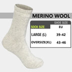 3 Pairs Men Women Wool Socks Couples Solid Winter Snow Chrismas Gift Thermal Cashmere Marino Thickened Fleece Terry Loop socks - Matrix Studios