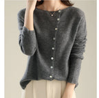 Autumn Winter Sweater Women Elegant Button Design Knitted Cardigans For Women Casual Sweaters - Matrix Studios