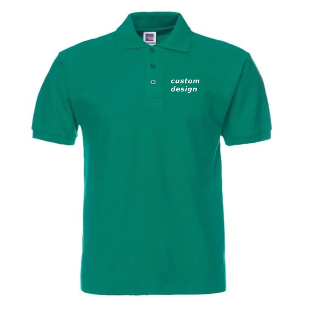 Polo Shirt Custom Design Diy Logo Men Women Cotton Polo Shirts T Shirt for Men - Matrix-studios.com