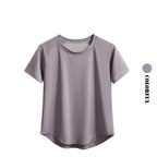 DRUR 2pcs Gym Set Women Summer Sportswear Outfit 2 Piece Short Sleeve Sports Shirt Shorts Sets Jogging Suit Female Tracksuit New - Matrix-studios.com
