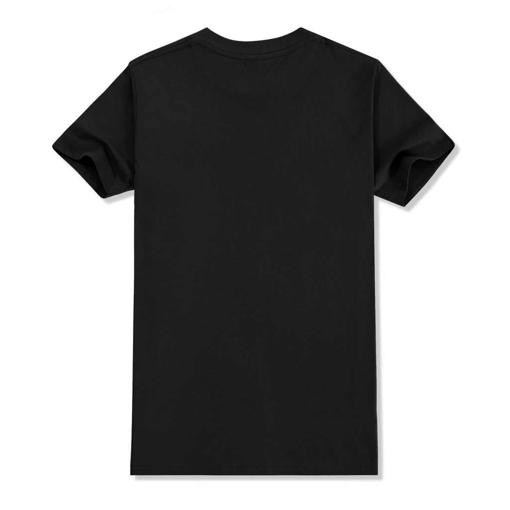 EU size 100% pure cotton custom T-shirt front and back team school uniform store logo text photo for men's personalized high-end - Matrix Studios