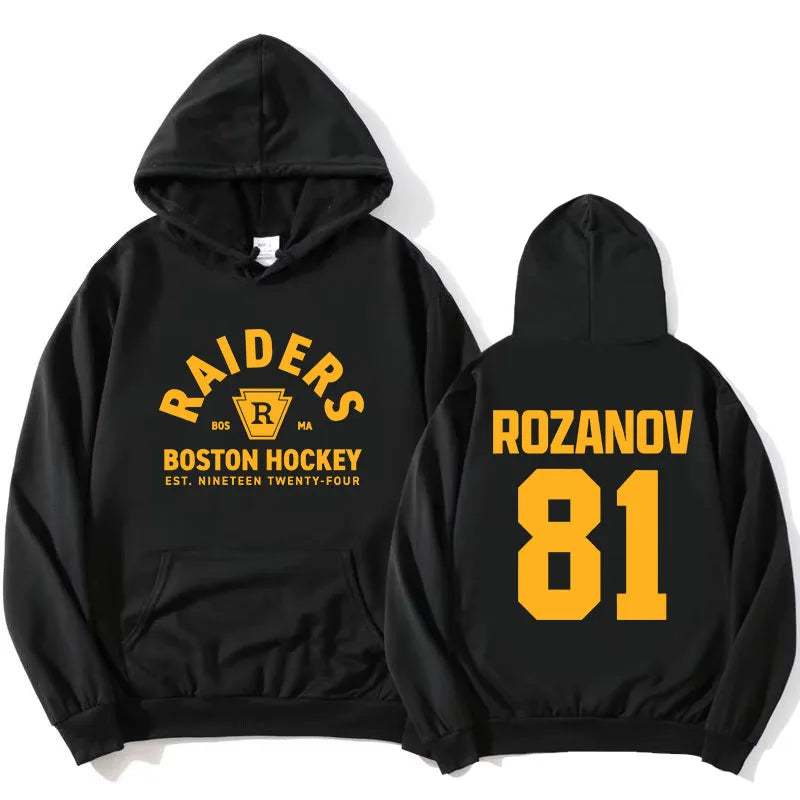 Llya Rozanov 81 Heated Rivalry TV Hoodies Shane Hollander 24 Scott Hunter 21 Sweatshirt  Montreal Metros Boston Raiders Clothing - Matrix Studios
