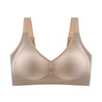 FallSweet Push UP Bra for Women Seamless Plus Size Bras Thin Cup Wireless Bralette Sexy Brassiere Femme M-6XL - Matrix Studios