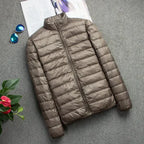New Autumn And Winter Down Jacket Men's Fashion Hooded Super Light Warm Slim Coat Down Jacket Men's Coat - Matrix Studios