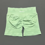 HISTELLO Impact Shorts Df Substitute High Waist Women Yoga Workout Shorts Seamless Leggings Stretch Fitness Gym Running Shorts - Matrix Studios
