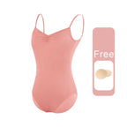 Ballet Leotards for Women Camisole Dance Leotards Adjustable Straps Sleeveless Dancing Ballet Bodysuit Adult Gymnastics Leotard - Matrix-studios.com