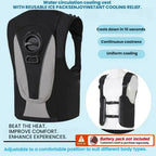 Water Circulation Cooling Vest Water Cooling System Outdoor Hiking Fishing Travel Physical Cooling Work Jacket Summer Breathable - Matrix Studios