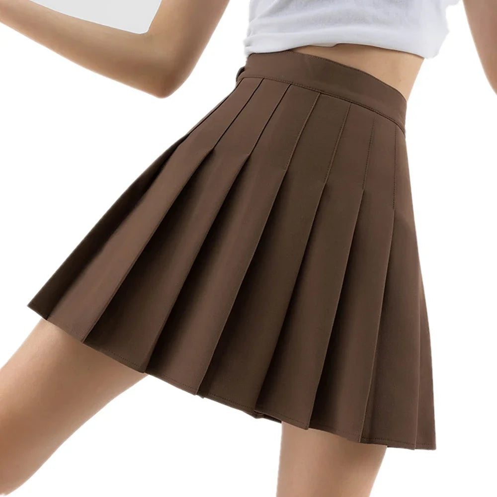 Harajuku 0Women Pleat Skirt 0Preppy Style Plaid 0Mini Cute Japanese School Uniforms Ladies Jupe Kawaii - Matrix-studios.com