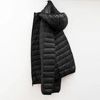 2024 Men Winter Coat Fashion Hooded White Duck Down Jackets Plus Size Ultralight Down Coat Portable Slim Down Parkas - Matrix Studios