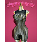 1PC Sexy Women Fishnet Cover Up Without Bikini Hollow Out Bodycon Dress  See Through Beachwear Summer Women's Swimwear BD0419 - Matrix Studios