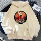 Hollow Knight Hoodies Men Korea Ulzzang Grunge Y2k Aesthetic Fmale Autumn and Winter Pullover Hoddies Graphic Streetwear - Matrix Studios