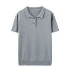 WinvyNee Summer Women's Clothing Cotton Polo T-shirt Short Sleeve Polo Collar Clothes Solid Casual Pullover Female Tops A1002029 - Matrix-studios.com