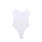 MUJER 2025 Sexy Tight Bodys for Women White Black Backless Bodysuit Women One Pieces Jumpsuits for Women Sexy Lingerie Bodysuit - Matrix-studios.com