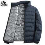 Men's Parka Men's Jacket Winter New down Jacket Solid Color Warm Jackets Men Business Leisure Coat Teenager Coats 96188 - Matrix Studios