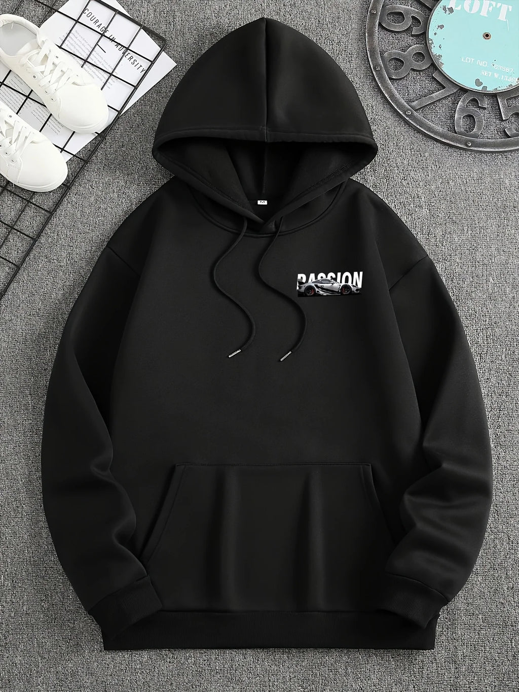Men's casual hoodie alphabet print loose fit - Temu Bahrain streetwear 22ss men clothing hoodies hoodie men one piece haikyuu - Matrix Studios