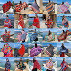 28 Styles 90x180cm Travel Beach Sunscreen Scarve Bikini Large Shawl Sarong Wrap Scarf Women Brazilian Swimsuit Bathing Cover-ups - Matrix Studios