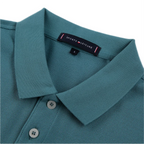 100% Cotton Lapel Polo Custom Logo Business Men And Women Short Sleeve Polo Embroidery Company Brand Quality Tops Print Design - Matrix-studios.com
