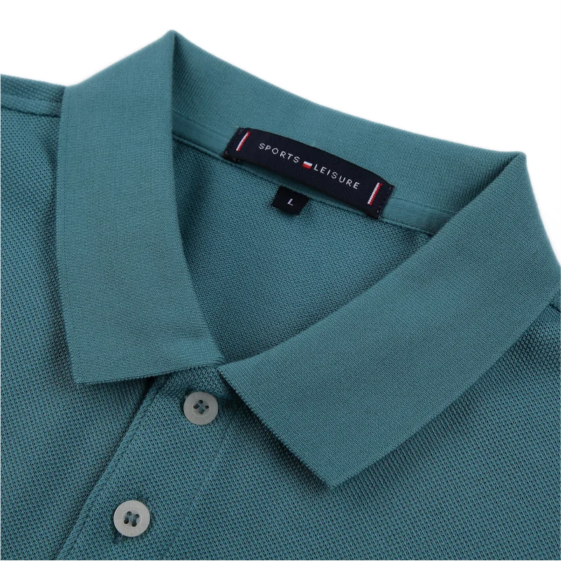 100% Cotton Lapel Polo Custom Logo Business Men And Women Short Sleeve Polo Embroidery Company Brand Quality Tops Print Design - Matrix-studios.com