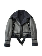 Ailegogo Autumn Winter Women Warm Loose Faux Lamb Fur Short Coat Streetwear Female Retro Zipper Spliced Coat Outwear - Matrix Studios