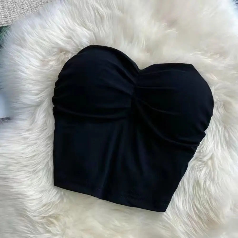 Women's New Summer Fashion Summer Slim Beautiful Back High Quality Soft Sexy Elastic Tank Top Solid Color Tank Top - Matrix-studios.com