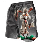 3D Anime Summer New Patrick Star Board Shorts Trunks Quick Dry Beach Swiming Shorts Women Men Hip Hop Short Pants Beach Clothes